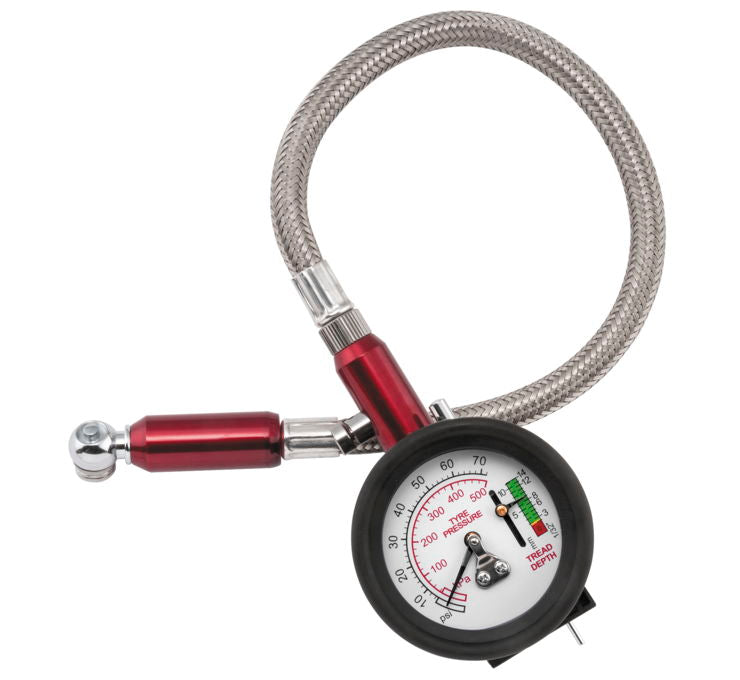 2-in-1 Tire Gauge