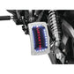 Nova Curved Side Mount License Plate Frames