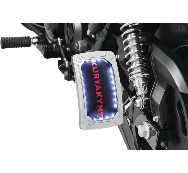 Nova Curved Side Mount License Plate Frames