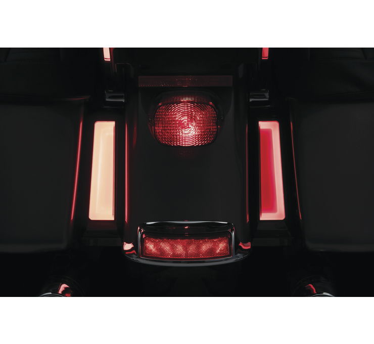 Tracer LED Inserts for Saddlebag Supports