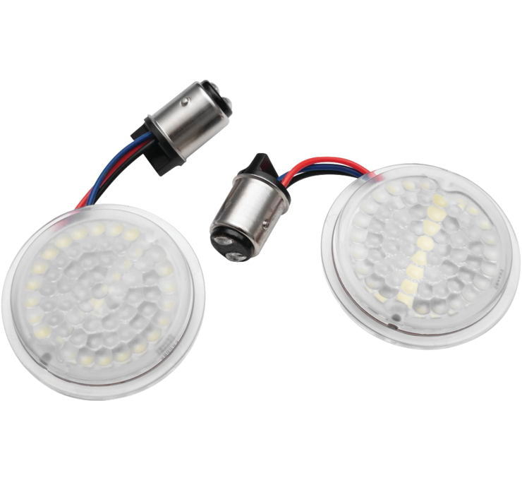 LuminEZ LED Front Turn Signal Inserts for Harley-Davidson