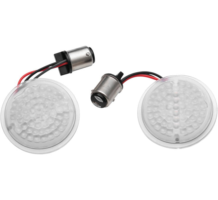 LuminEZ LED Front Turn Signal Inserts for Harley-Davidson