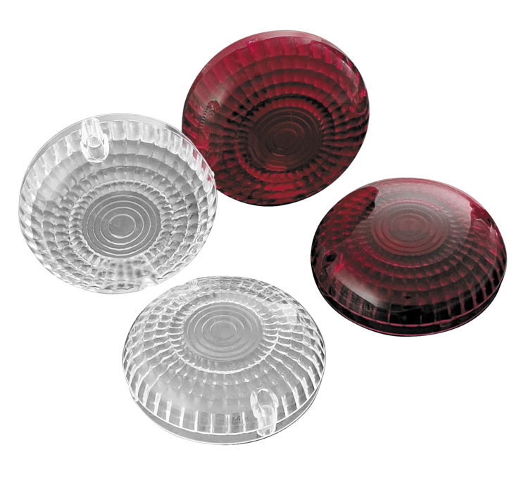 Clear and Red Replacement Turn Signal Lenses