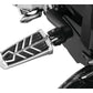 Splined Passenger Peg and Board Mount Adaptors for Indian