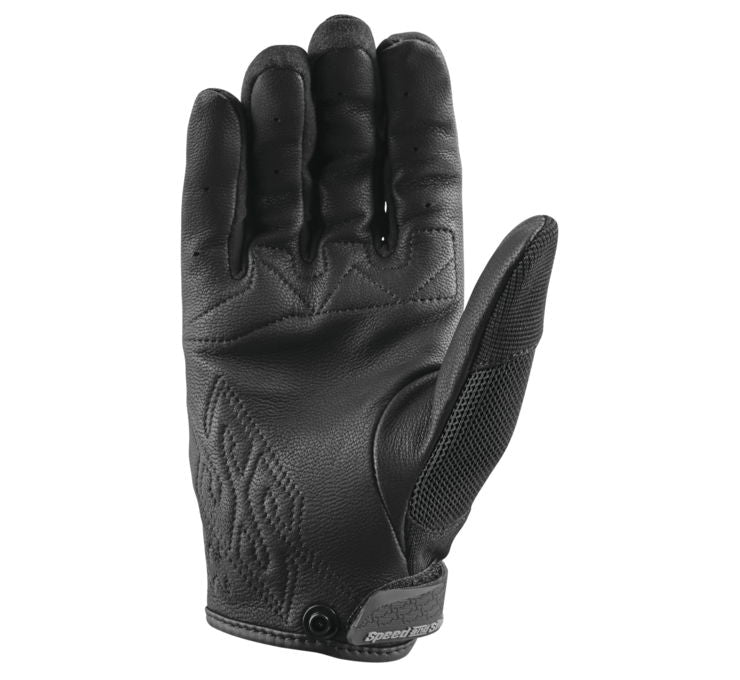 Women's Backlash Leather-Mesh Glove