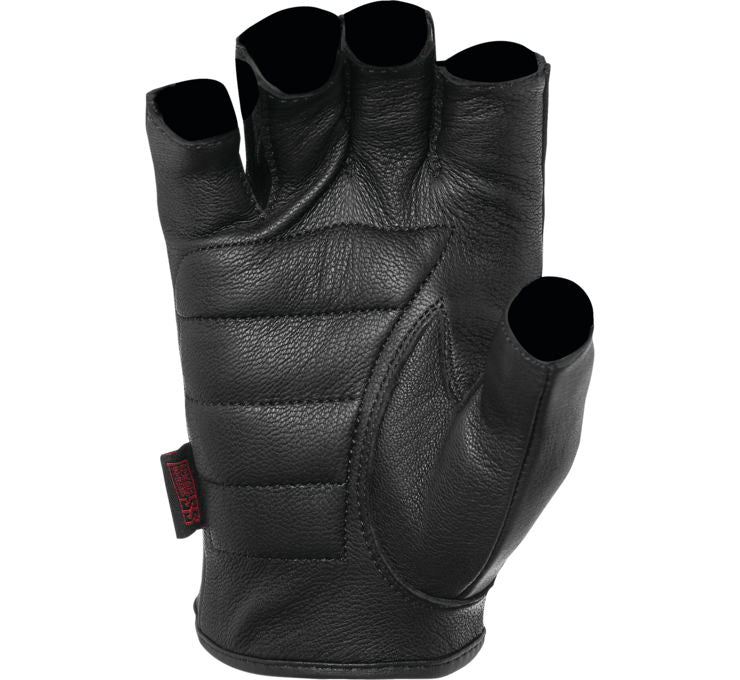 Men's Half Nelson Fingerless Leather Glove