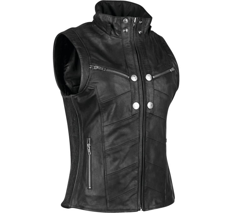 Women's Hell's Belles Leather Vest