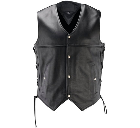 Men's Old Skool Leather Vest