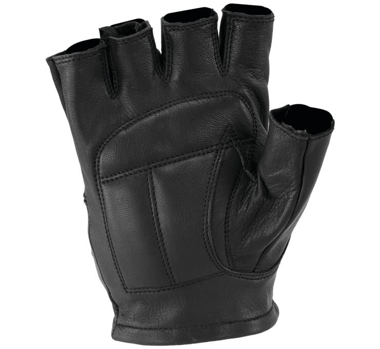 Women's Diamond Leather Shorty Gloves