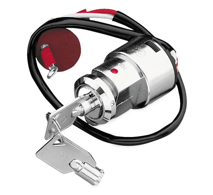 2-Wire Round Security Key Ignition Switch
