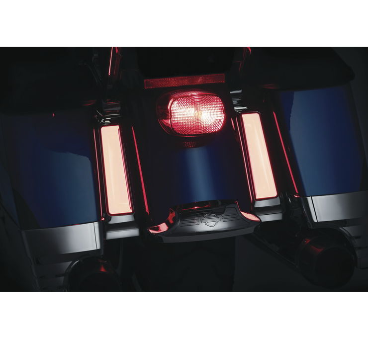 Tracer LED Inserts for Saddlebag Supports