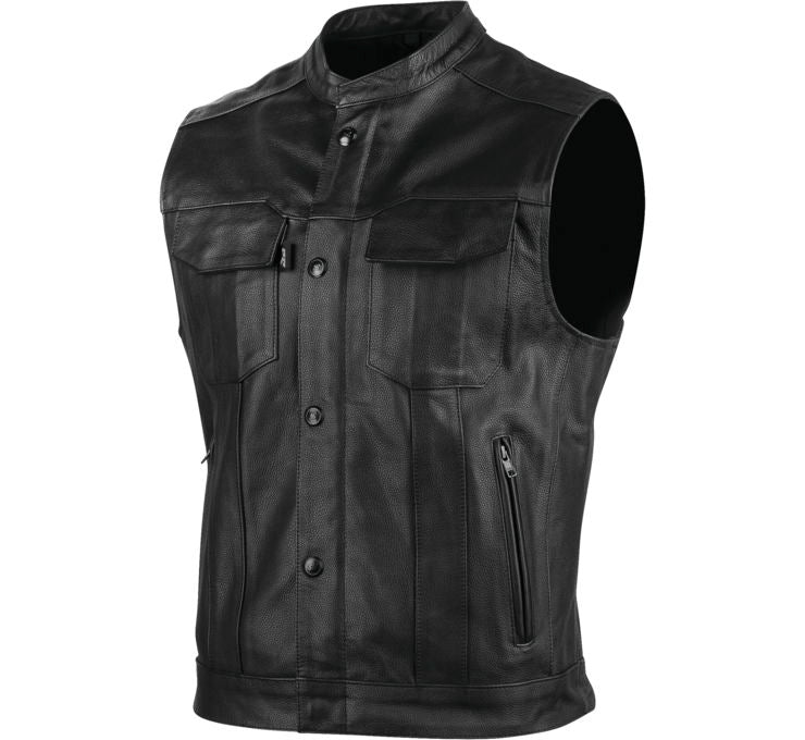 Men's Band of Brothers Leather Vest